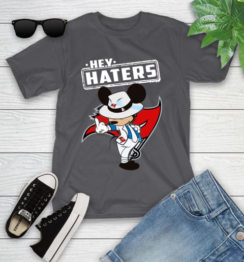 NFL Hey Haters Mickey Football Sports Tampa Bay Buccaneers Youth T-Shirt 6