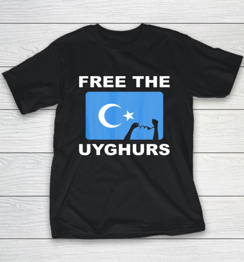 Free the Uyghurs Support Uighur Rights and Freedom Youth T-Shirt