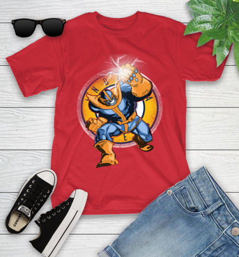 Indiana Pacers NBA Basketball Thanos Avengers Infinity War Marvel Youth T-Shirt 13