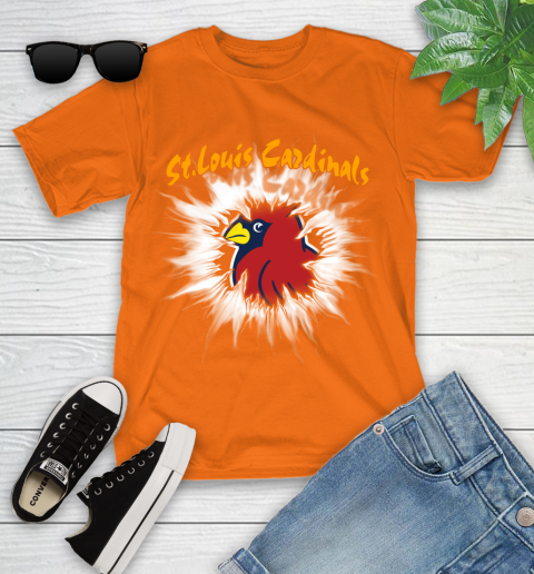 St.Louis Cardinals MLB Baseball Adoring Fan Rip Sports Youth T-Shirt 9