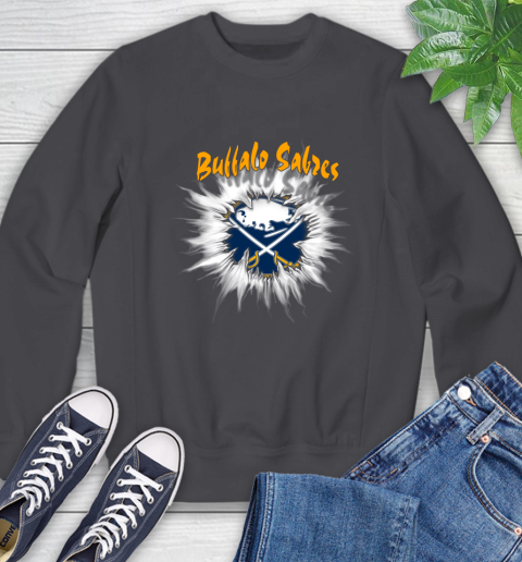 Buffalo Sabres NHL Hockey Adoring Fan Rip Sports Sweatshirt 6