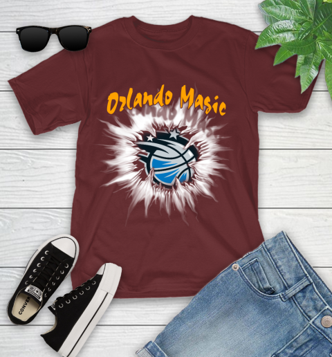 Orlando Magic NBA Basketball Rip Sports Youth T-Shirt 14
