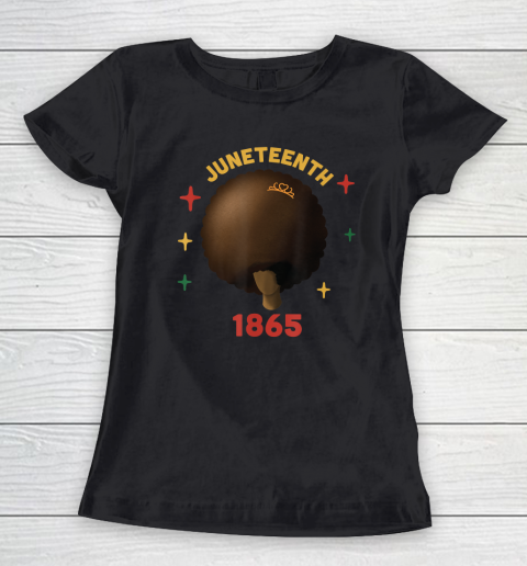 Black History Pride Juneteenth June 19 My Independence Day Women's T-Shirt