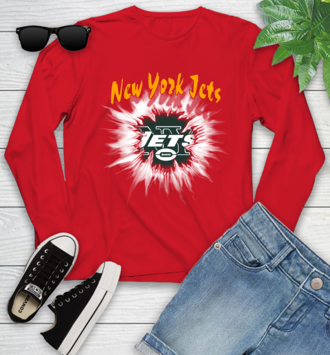 New York Jets NFL Football Adoring Fan Rip Sports Youth Long Sleeve 11