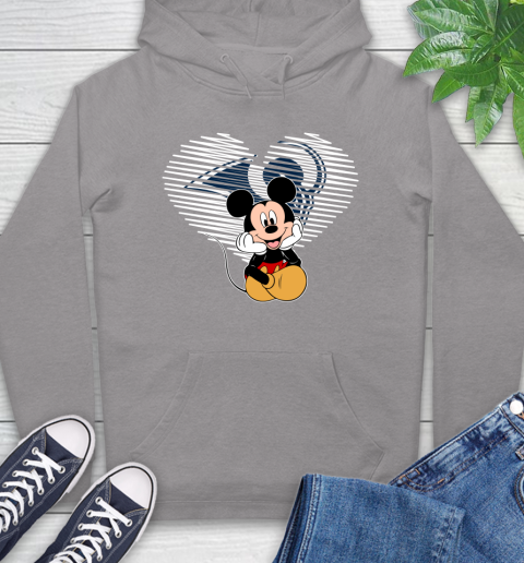 NFL Los Angeles Rams The Heart Mickey Mouse Disney Football T Shirt_000 Hoodie 6