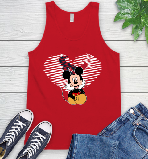 NFL Houston Texans The Heart Mickey Mouse Disney Football T Shirt_000 Tank Top 5