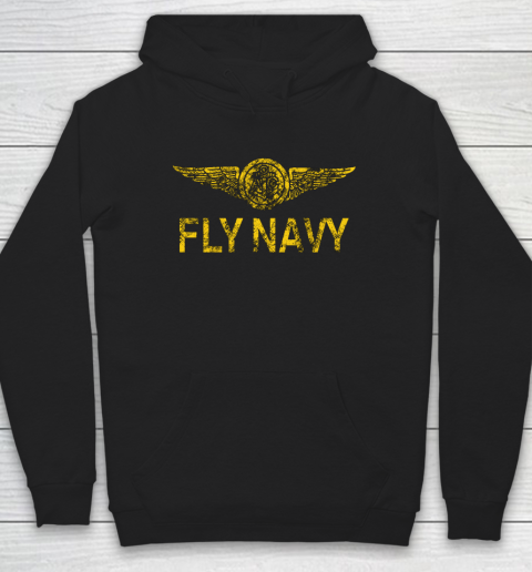 Fly Navy Shirt Hoodie