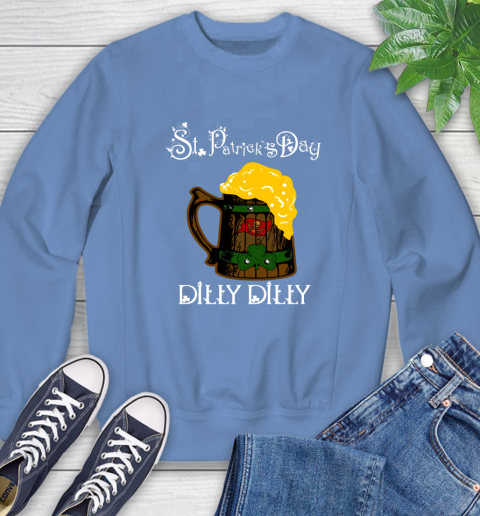 NFL Tampa Bay Buccaneers St Patrick's Day Dilly Dilly Beer Football Sports Sweatshirt 11