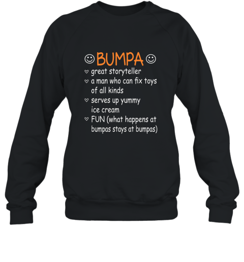 Bumpa Great Storyteller Fix Toys Serves Icecream Fun Tshirt Sweatshirt