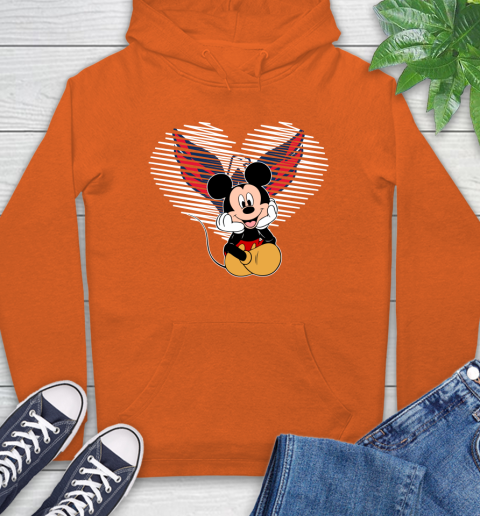 NHL Washington Capitals The Heart Mickey Mouse Disney Hockey Hoodie 4
