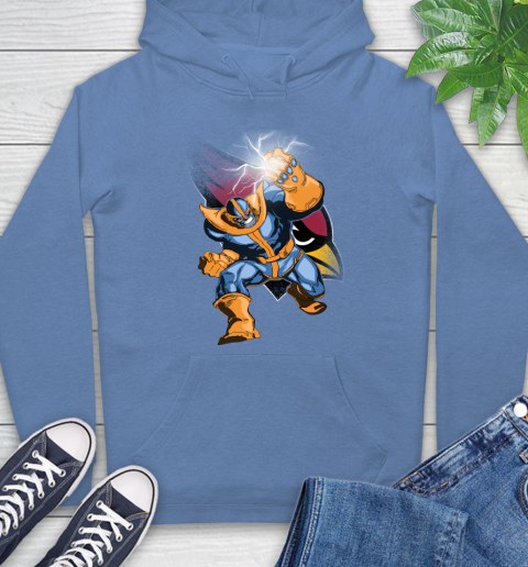 Arizona Cardinals NFL Football Thanos Avengers Infinity War Marvel Hoodie 11
