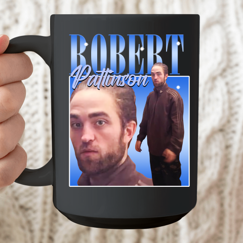 Robert Pattinson Meme Ceramic Mug 15oz
