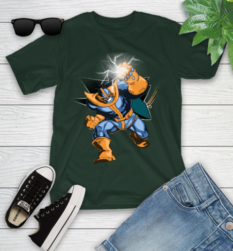 San Jose Sharks NHL Hockey Thanos Avengers Infinity War Marvel Youth T-Shirt 5