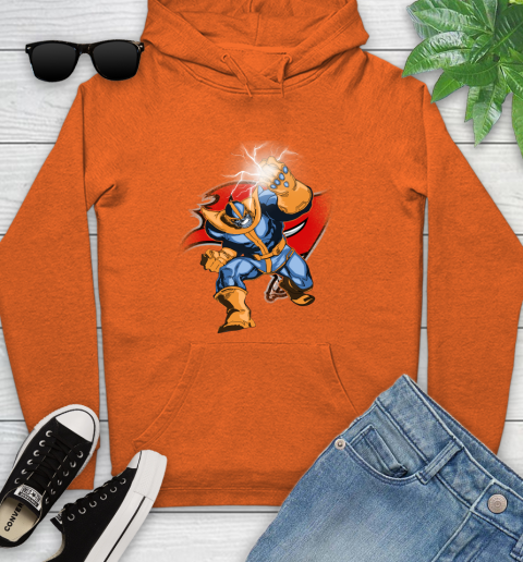 Tampa Bay Buccaneers NFL Football Thanos Avengers Infinity War Marvel Youth Hoodie 4