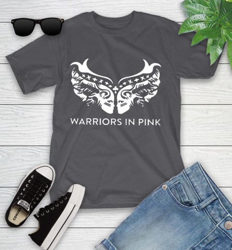 Ford cares warriors in pink shirt Youth T-Shirt 6