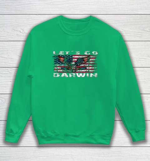 Let's go Darwin America Flag Eagle Sweatshirt 4