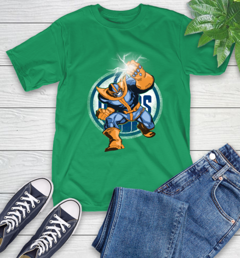 Edmonton Oilers NHL Hockey Thanos Avengers Infinity War Marvel T-Shirt 7