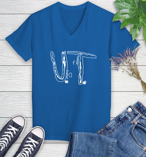 Ut Bully University Of Tennessee Women's V-Neck T-Shirt 10