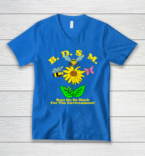 BDSM Bees Do So Much for the environment Essential T Shirt V-Neck T-Shirt 4
