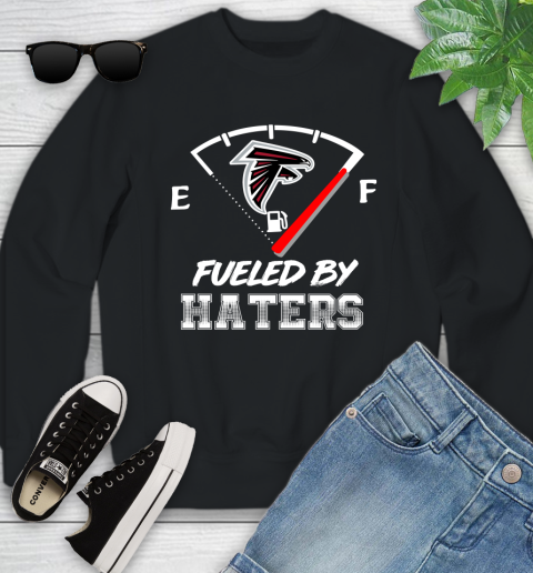 Atlanta Falcons NFL Football Fueled By Haters Sports Youth Sweatshirt