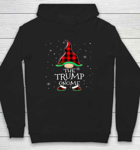 Trump Gnome Matching Family Group Christmas Party Pajama Hoodie