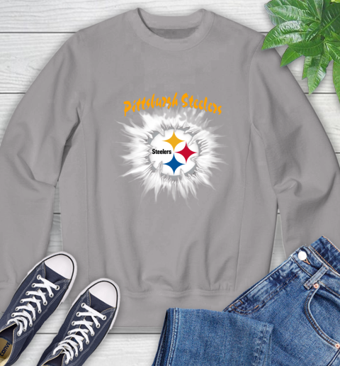 Pittsburgh Steelers NFL Football Adoring Fan Rip Sports Sweatshirt 5