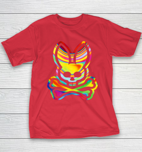 Psychedelic Bunny Psycho Bunny Youth T-Shirt 7