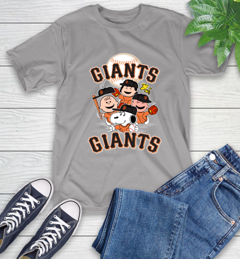 Snoopy Charlie Brown San Francisco Giants Baseball 2023 Shirt