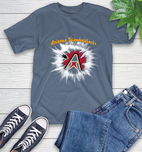 Arizona Diamondbacks MLB Baseball Adoring Fan Rip Sports T-Shirt 8