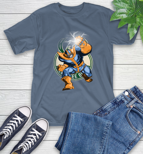 Milwaukee Bucks NBA Basketball Thanos Avengers Infinity War Marvel T-Shirt 8