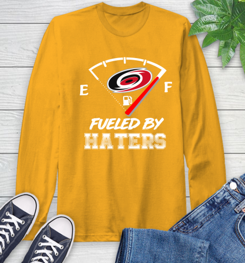 Carolina Hurricanes NHL Hockey Fueled By Haters Sports Long Sleeve T-Shirt 2