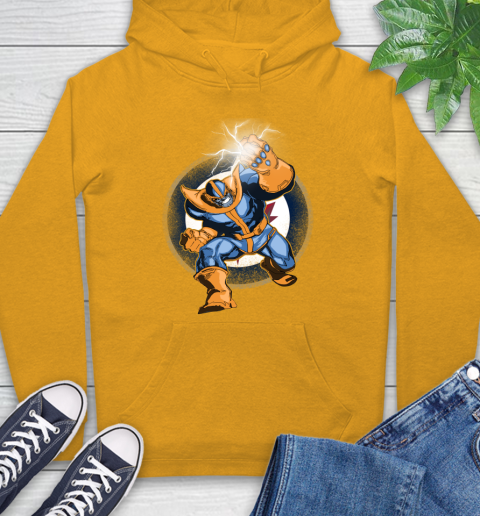 Winnipeg Jets NHL Hockey Thanos Avengers Infinity War Marvel Hoodie 2