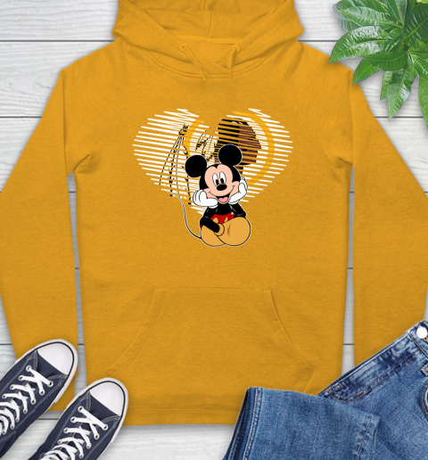 NFL Washington Redskins The Heart Mickey Mouse Disney Football T Shirt_000 Hoodie 2