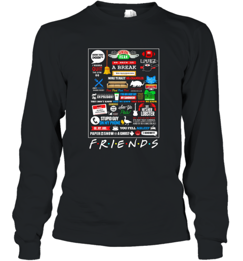 Special Edition For Friends Fan T shirt Long Sleeve