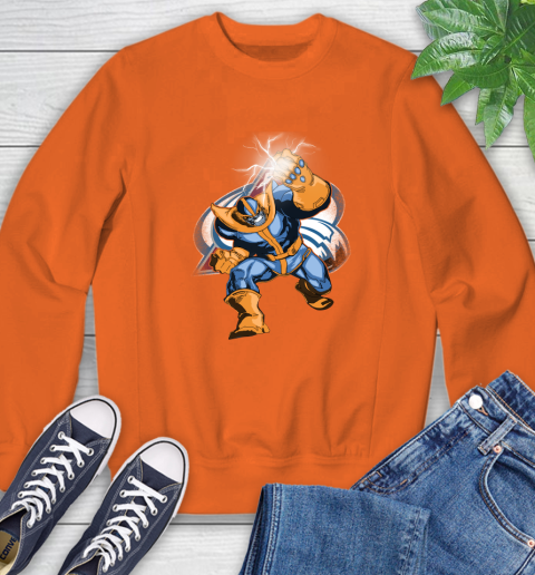 Colorado Avalanche NHL Hockey Thanos Avengers Infinity War Marvel Sweatshirt 3