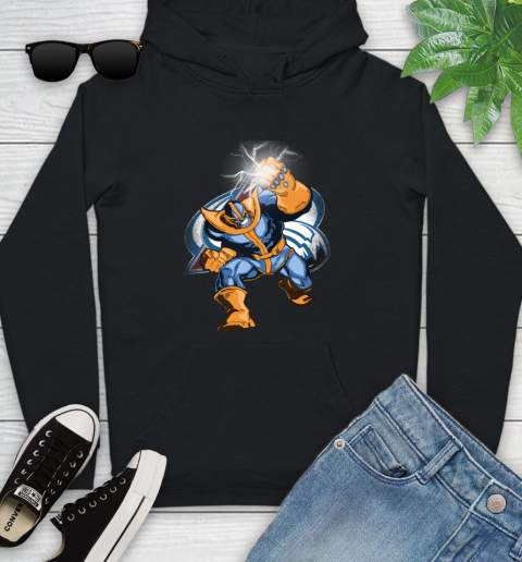 Colorado Avalanche NHL Hockey Thanos Avengers Infinity War Marvel Youth Hoodie