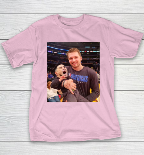 Luka Doncic Shirt Luka Doncic Holding Kevin Kno Baby Youth T-Shirt 6