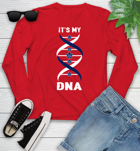 Toronto Maple Leafs NHL Hockey It's My DNA Sports Youth Long Sleeve 11