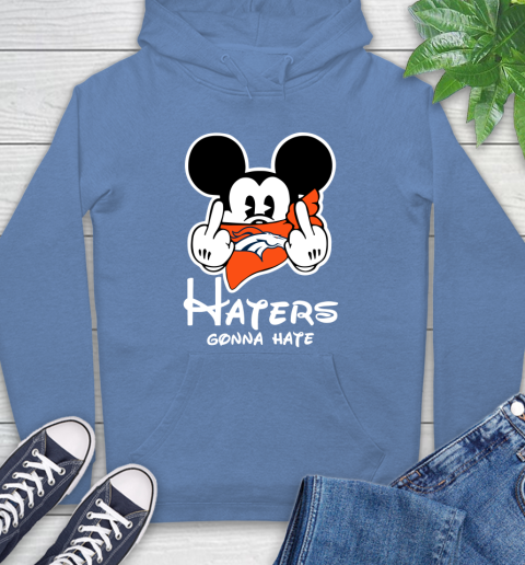 NFL Denver Broncos Haters Gonna Hate Mickey Mouse Disney Football T Shirt Hoodie 11