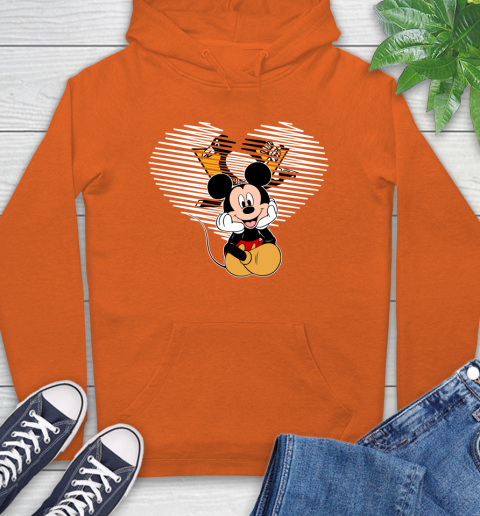 NHL Pittsburgh Penguins The Heart Mickey Mouse Disney Hockey Hoodie 4