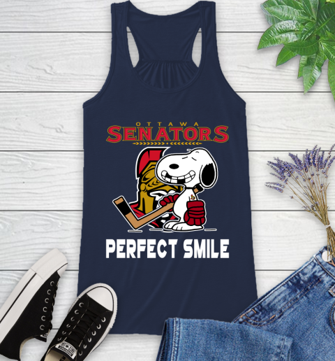 NHL New York Rangers Snoopy Perfect Smile The Peanuts Movie Hockey T Shirt Racerback Tank 9