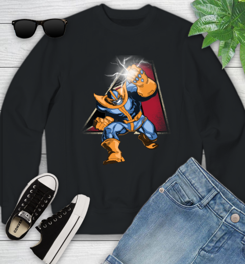Arizona Diamondbacks MLB Baseball Thanos Avengers Infinity War Marvel Youth Sweatshirt