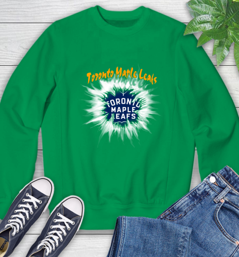 Toronto Maple Leafs NHL Hockey Adoring Fan Rip Sports Sweatshirt 7