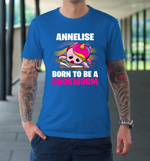 Annelise Born To Be A Bookworm Unicorn T-Shirt 7