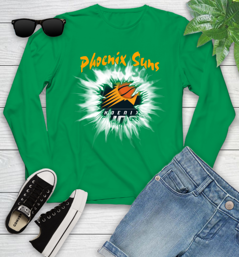Phoenix Suns NBA Basketball Rip Sports Youth Long Sleeve 7