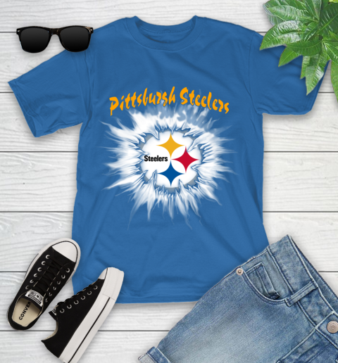 Pittsburgh Steelers NFL Football Adoring Fan Rip Sports Youth T-Shirt 12