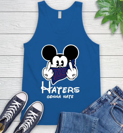 NFL New York Giants Haters Gonna Hate Mickey Mouse Disney Football T Shirt Tank Top 4