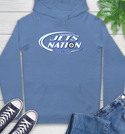 NHL A True Friend Of The Winnipeg Jets Dilly Dilly Hockey Sports Hoodie 11