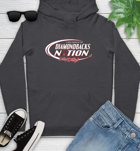 MLB A True Friend Of The Arizona Diamondbacks Dilly Dilly Baseball Sports Youth Hoodie 8