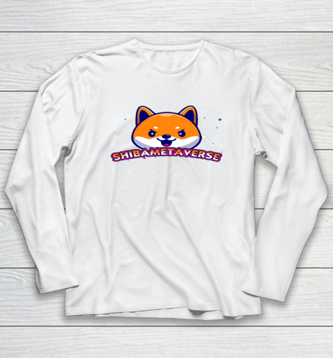Shiba Metaverse Coin Crypto Cryptocurrency Long Sleeve T-Shirt
